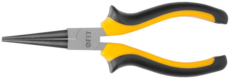 Круглогубцы "Стайл" мягкие прорезин. ручки молибденовое покрытие 165мм FIT 50656
