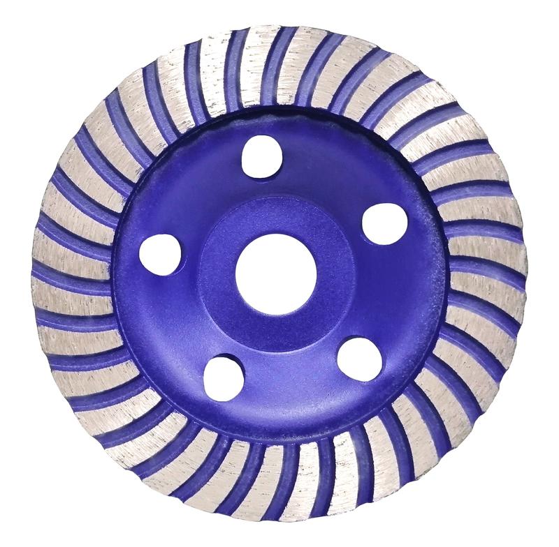 Диск шлифовальный алмазный сегментированный Турбо 125х5.0х20х22.2мм Cutop 69-12550