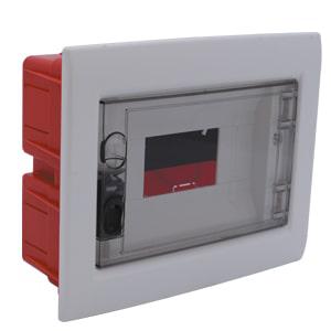 Корпус щита распределительного для модульного оборудования 8M встраив. прозрачная дверца Cetinkaya Pano CP10908