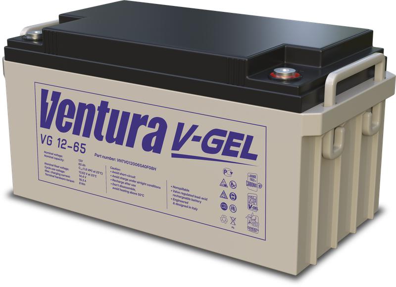 Аккумулятор 12В 65А.ч VG 12-65 Ventura