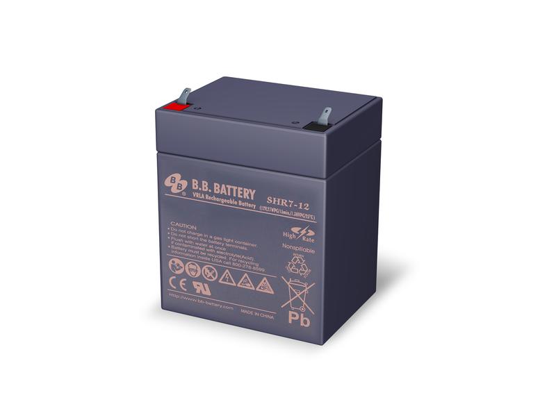 Аккумулятор 12В 7А.ч SHR 7-12 B.B. Battery