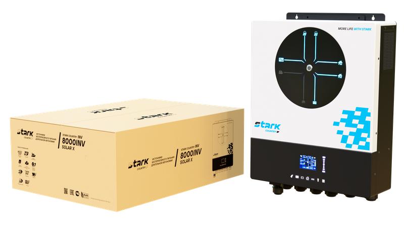 Источник бесперебойного питания (ИБП) 48В 8000ВА 8000 INV SOLAR X Stark Country