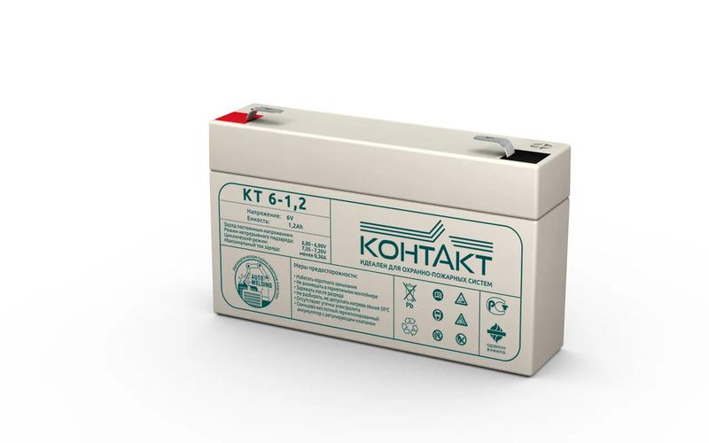 Аккумулятор ОПС 6В 1.2А.ч КТ 6-1.2 Контакт