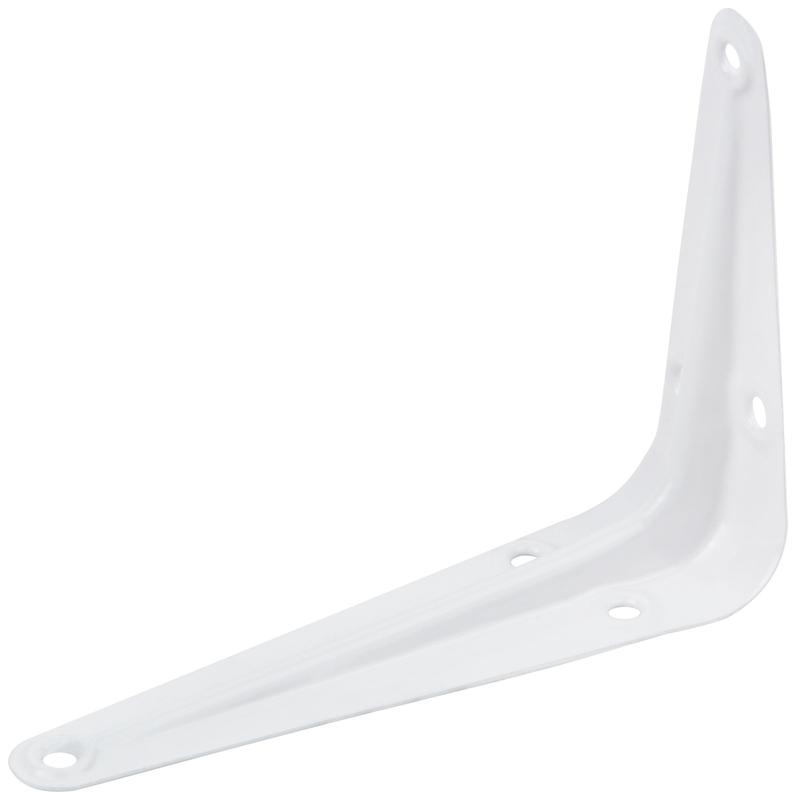 Уголок-кронштейн 75х100мм (0.7мм) бел. FIT 66001