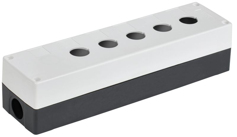 Корпус КП105(6)-Р 5(6)-м для кнопок бел. IEK BKP10-6-K01-R