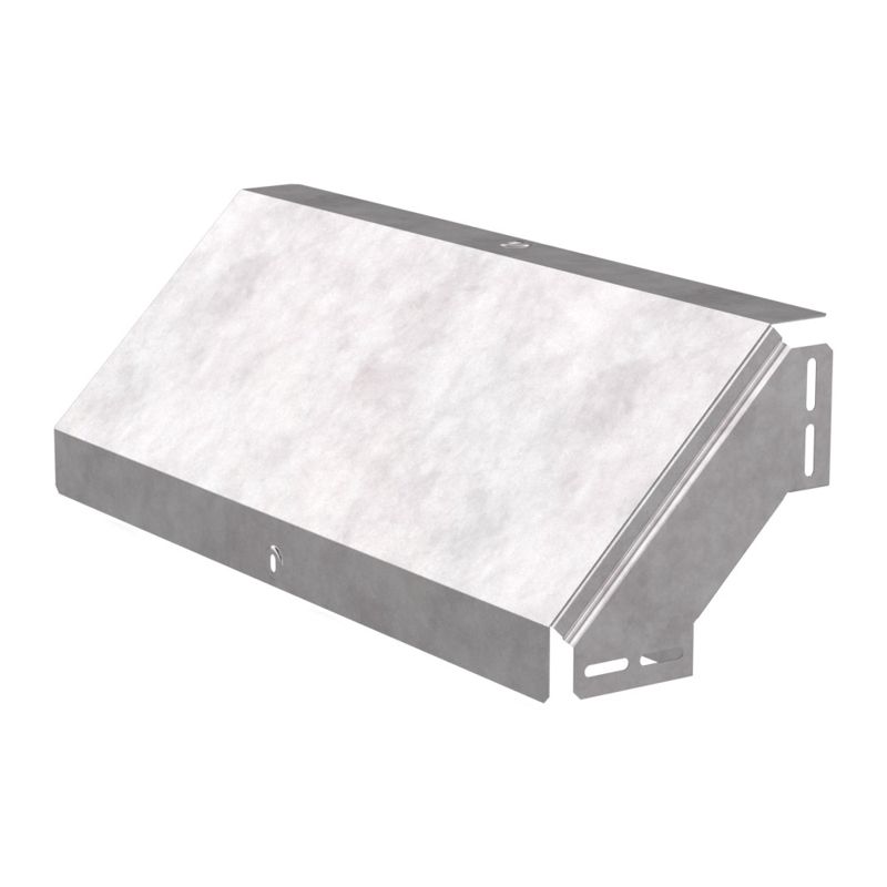 Угол для лотка вертикальный внешний 90град. 600х100 с крышкой Стандарт Промрукав PR16.0591