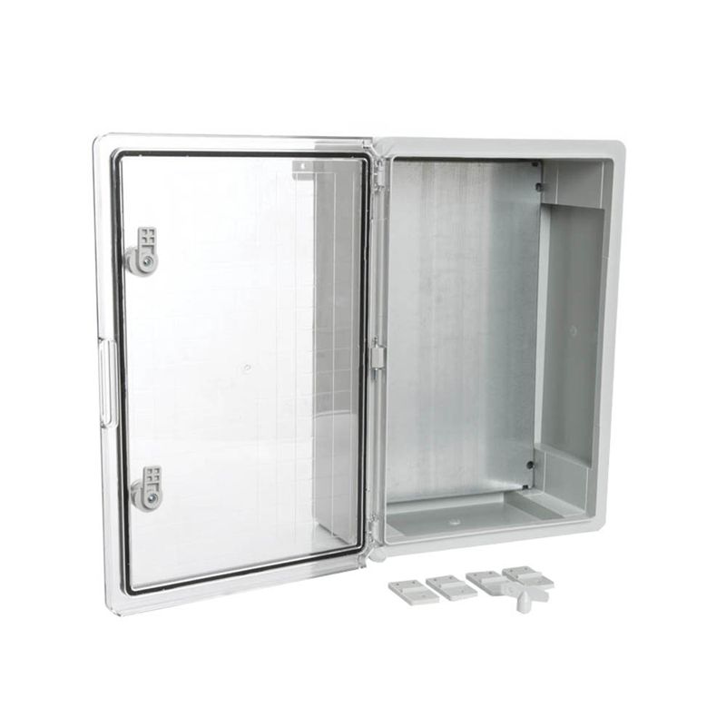 Корпус пластиковый с монтажной панелью ЩМП IP65 прозр. дверь 500х350х190 Промрукав PR08.26492