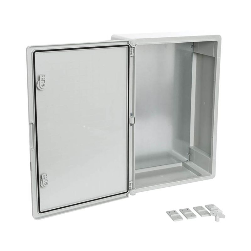 Корпус пластиковый с монтажной панелью ЩМП IP65 сер. дверь 600х400х200 Промрукав PR08.26486