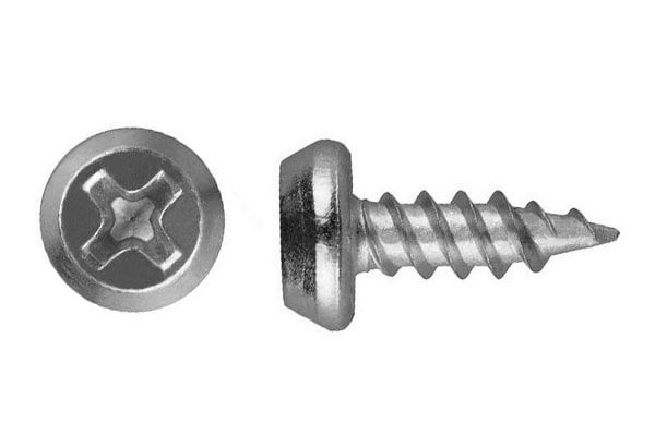 Саморез "Клоп" 3.5х11 металл-металл цинк шлиц Philips №2 острый (уп.1000шт) Промрукав PR08.9375