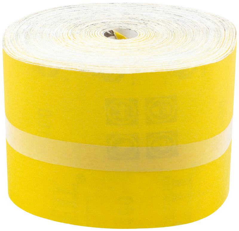 Рулон шлифовальный на бумажной основе алюм./оксидный абразивный слой 115ммх50м Р 180 FIT 38058