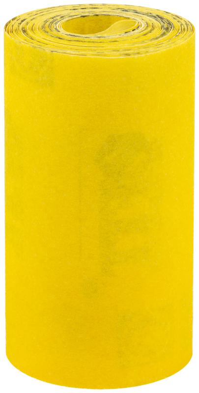 Рулон шлифовальный мини на бумажной основе алюм./оксидный абразивный слой 115ммх5м Р 80 FIT 38064