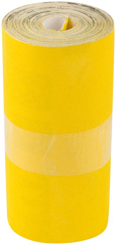 Рулон шлифовальный мини на бумажной основе алюм./оксидный абразивный слой 115ммх5м Р 120 FIT 38066