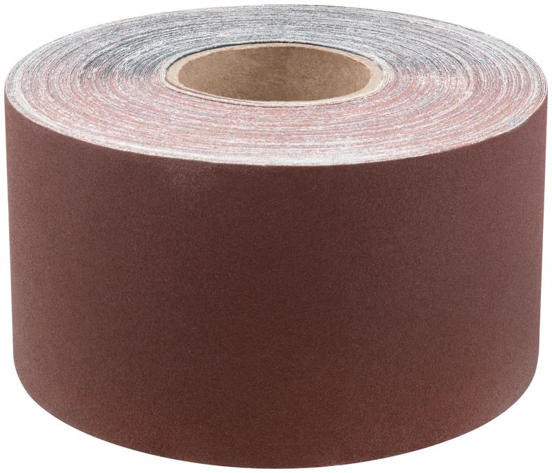 Рулон шлифовальный на тканевой основе алюм./оксидный абразивный слой 115ммх50м Р 120 FIT 38076