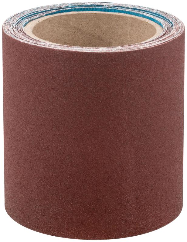 Рулон шлифовальный мини на тканевой основе алюм./оксидный абразивный слой 115ммх5м Р 100 FIT 38085