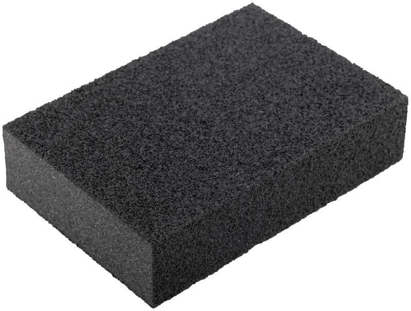 Губка шлифовальная 100х70х25мм Р 60 алюм./оксидная FIT 38352