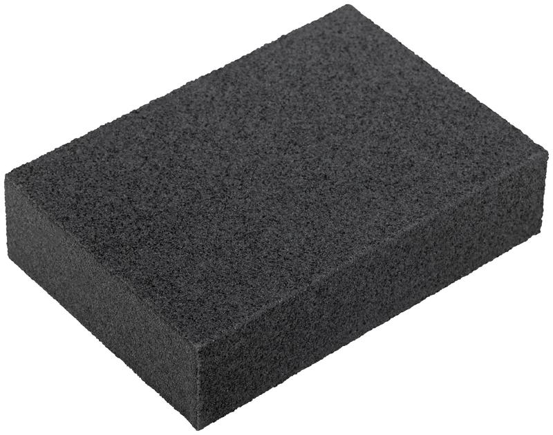 Губка шлифовальная 100х70х25мм Р 80 алюм./оксидная FIT 38353