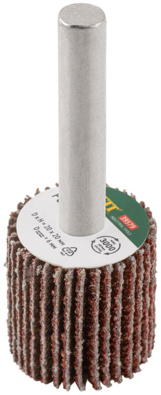 Диск лепестковый для дрели радиальный 20х20х6мм Р80 FIT 39579