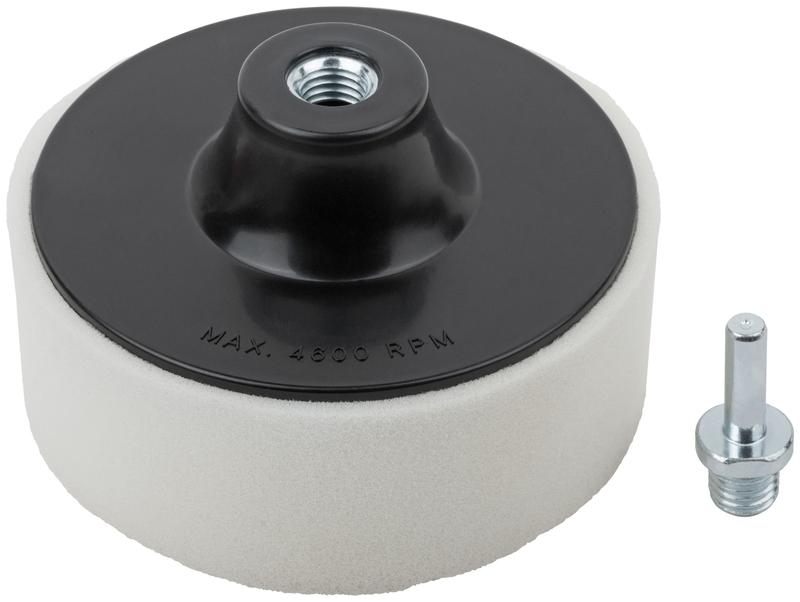 Диск полировальный поролоновый гайка М14 125х50мм FIT 39615