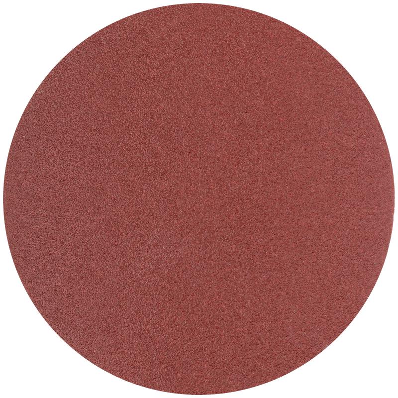 Круг шлифовальный сплошные (липучка) алюм./оксид 125мм (уп.5шт) Р 100 FIT 39655