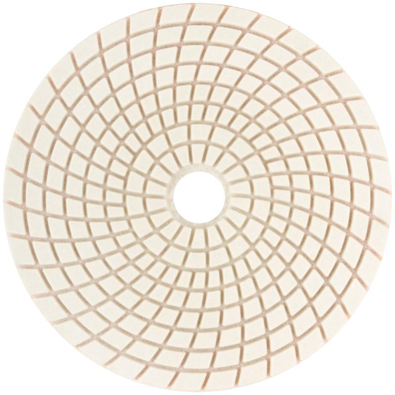 Круг шлифовальный алмазный гибкий АГШК (липучка) влажное шлифование 125мм Р 200 FIT 39883