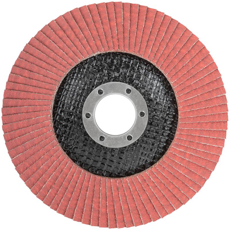 Круг лепестковый торцевой керамический 125мм Р 80 FIT 39963