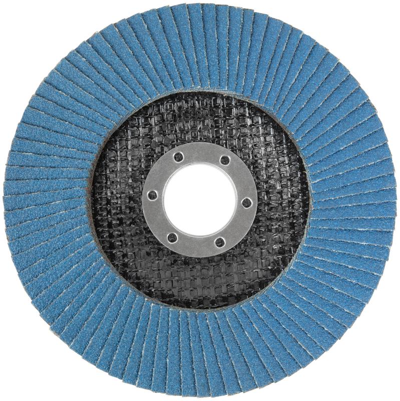 Круг лепестковый торцевой циркониевый 125мм Р 100 FIT 39969