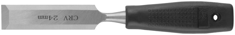 Стамеска CrV с пластиковой ручкой 24мм FIT 43124