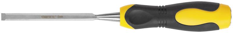 Стамеска профи CrV двухцветная прорезиненная ручка 8мм FIT 43172
