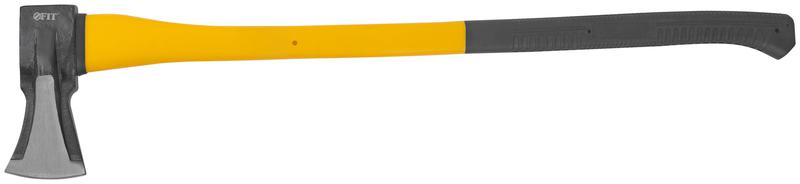 Топор-колун "ушастый" кованый 900мм 2000г фибергласовая длинная ручка FIT 46155