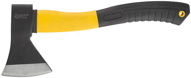 Топор 600г усилен. фибергласовая ручка; кованая усилен. сталь FIT 46206