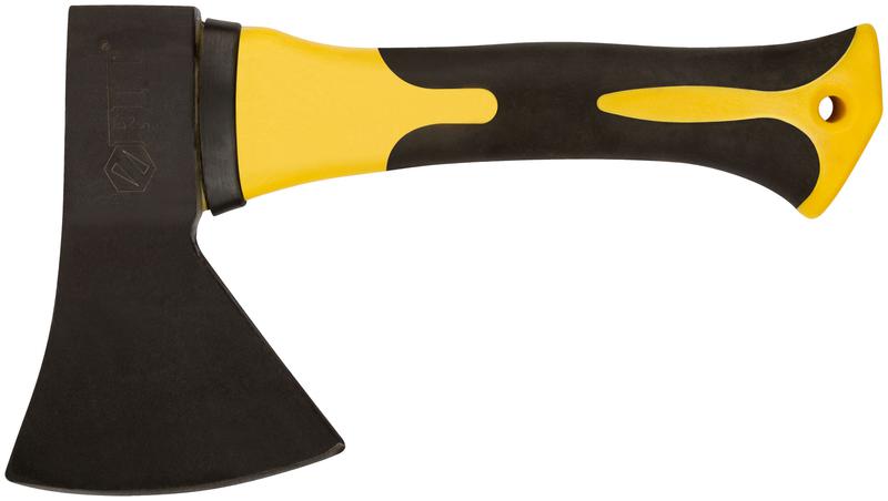 Топор туриста укороченный 600г усилен. стеклопластик. ручка; кованая сталь FIT 46260