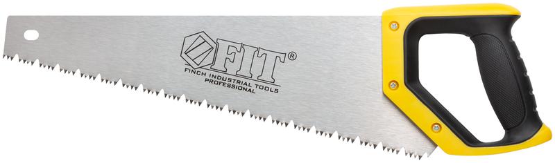 Ножовка по дереву переменный профиль каленый зуб по живой/влажной древесине профи 400мм FIT 40532