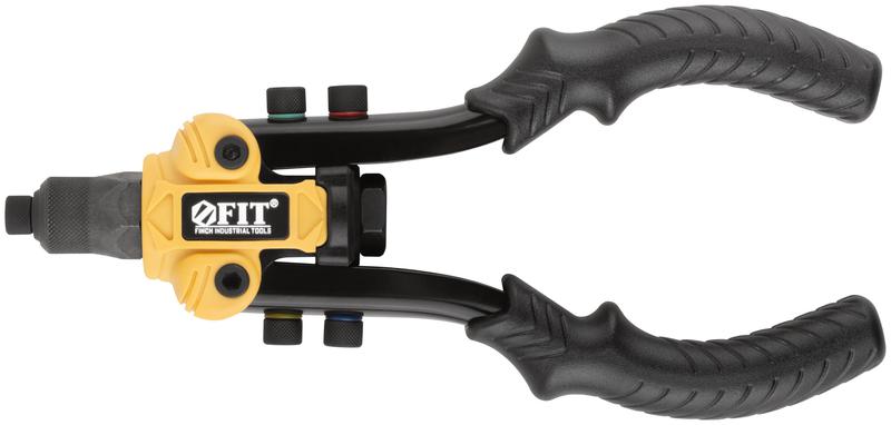 Заклепочник силовой двуручный компактный 2.4-6.4мм (250мм) FIT 32060