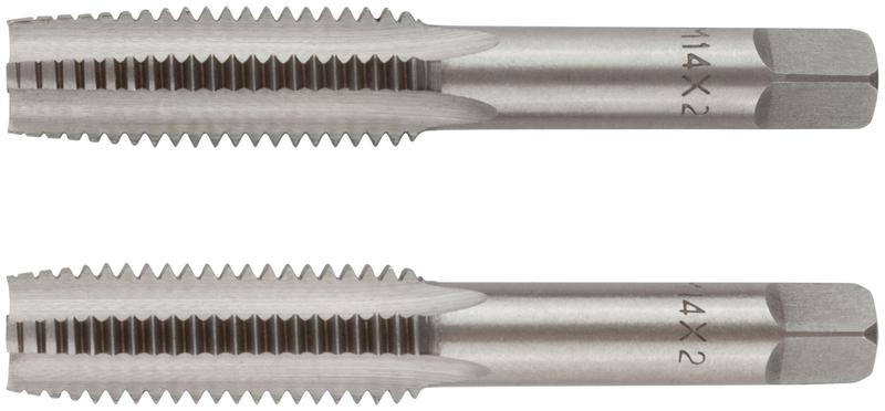 Метчик метрический легированная сталь набор 2шт м14х2.0мм (уп.2шт) FIT 70852