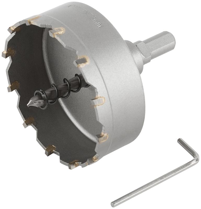 Коронка кольцевая с карбидными вставками Профи 73мм для отверст. в нерж. стали FIT 36856