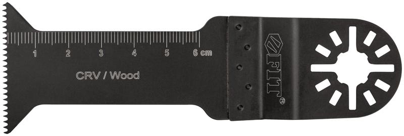 Полотно пильное фрезерованное ступенчатое удлиненное CrV сталь 40х0.6мм FIT 37906