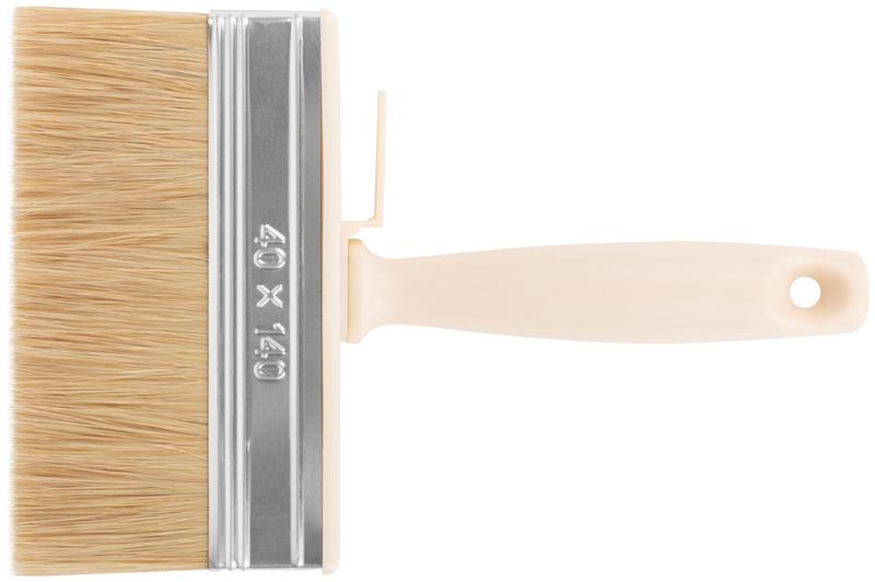 Макловица натуральная светлая щетина пластиковый корпус "мини" 40х140мм FIT 01653