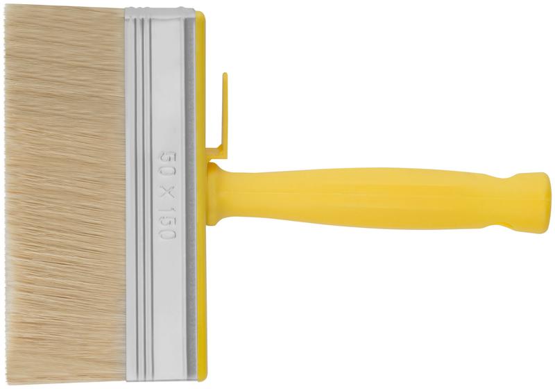 Макловица натуральная светлая щетина пластиковый корпус полая ручка "мини" 50х150мм FIT 01645