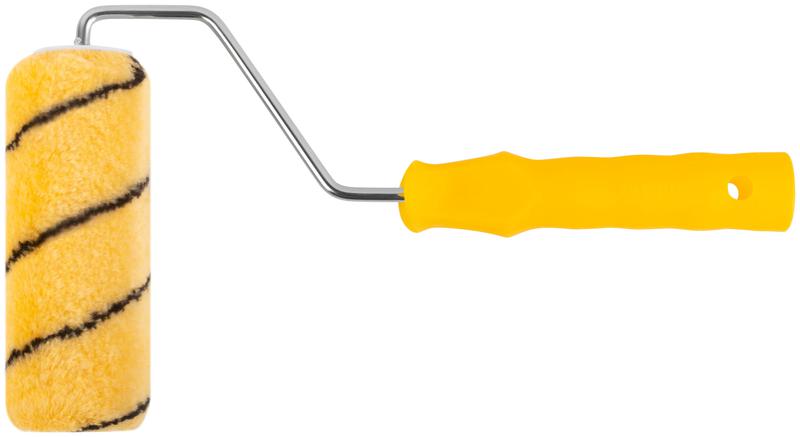 Валик полиакриловый с черной полоской диам. 40/61мм ворс 10.4мм 150мм беж. FIT 01852