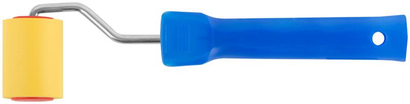 Валик прижимной для обоев резиновый 50мм желт. FIT 02980