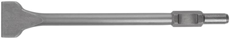 Зубило для молотка отбойного широкое НЕХ 30х75х410мм FIT 33410