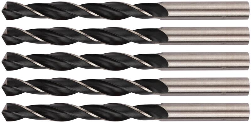Сверло по металлу HSS черненые 10.0х133мм (уп.5шт) FIT 33600