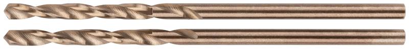Сверло по металлу HSS с добавкой кобальта 5% Профи в блист. 2.0мм (уп.2шт) FIT 34420