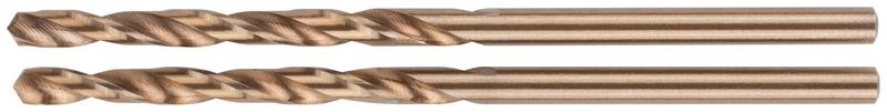 Сверло по металлу HSS с добавкой кобальта 5% Профи в блист. 2.5мм (уп.2шт) FIT 34425