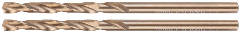 Сверло по металлу HSS с добавкой кобальта 5% Профи в блист. 3.0мм (уп.2шт) FIT 34430