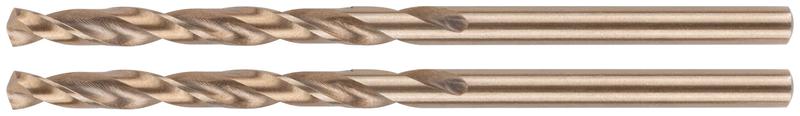 Сверло по металлу HSS с добавкой кобальта 5% Профи в блист. 3.5мм (уп.2шт) FIT 34435