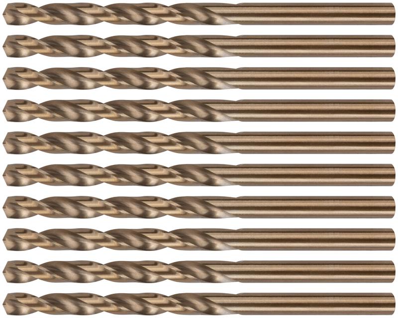 Сверло по металлу Profi с кобальтом 5% 5х86мм (уп.10шт) Cutop 48-50-10