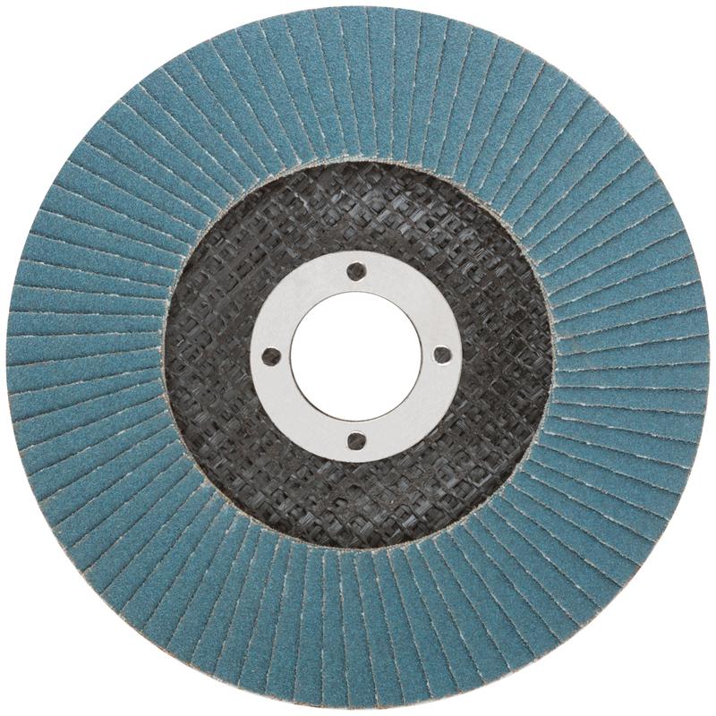 Круг лепестковый торцевой циркониевый Profi Plus 125х22.2мм Р100 80 лепестков Cutop 72-125100