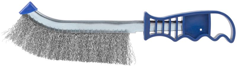 Щетка зачистная витая проволока 0.3мм пластиковая ручка 250мм блист. Profi Cutop 82-924