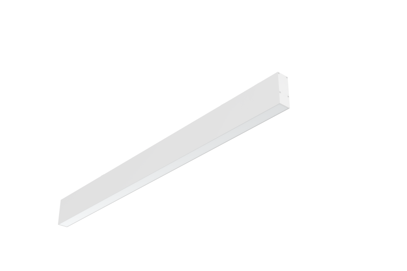 Светильник светодиодный Angusta High 1753х35х90 61Вт 4000К IP40 накладной RAL9003 бел. муар рассеив. опал диммер DALI VARTON V1-R0-00543-20D01-4006140